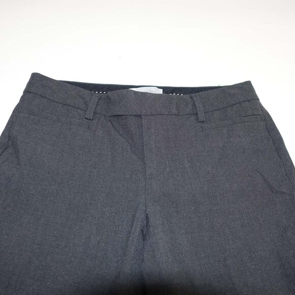 Gap Women's Modern Boot Cut Dress Pants Size 0 Regular Charcoal Gray 31" Inseam - Picture 2 of 6